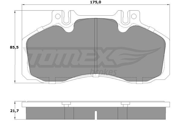 TOMEX BRAKES Jarrupala, levyjarru TX 12-88